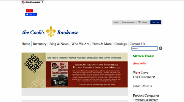 cooksbookcase.com