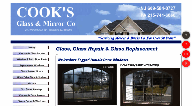 cooksglassandmirrors.com