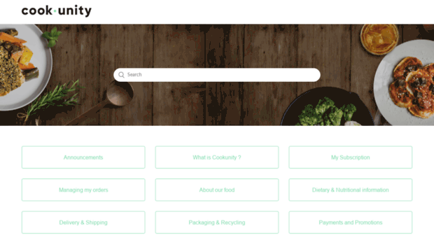 cookunitysupport.zendesk.com - CookUnity - Cook Unity Support Zendesk