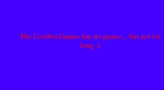 coolboxgames.com