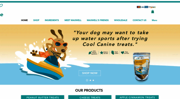 coolcaninedogtreats.com