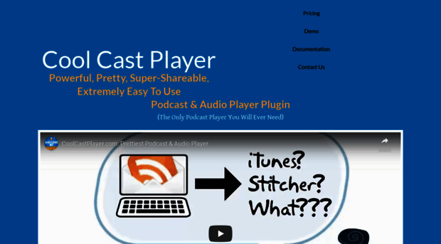 coolcastplayer.com