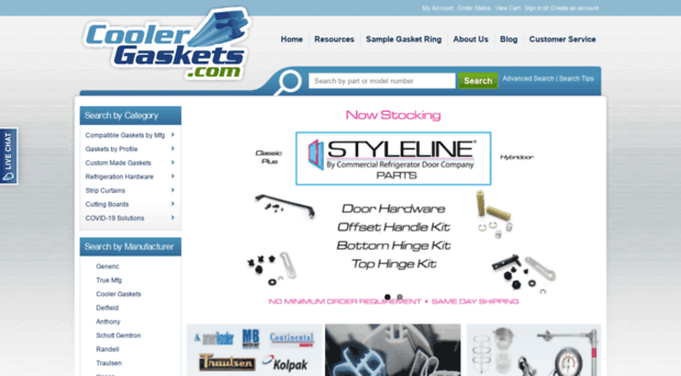 coolergaskets.com