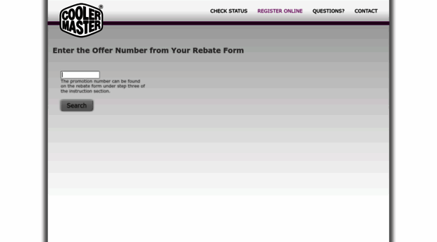 coolermaster.rebateaccess.com