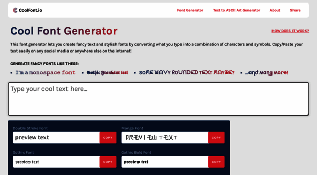 coolfont.io
