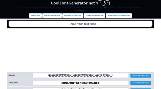 coolfontgenerator.net