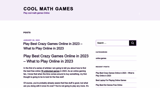 coolgamesmathgames.com