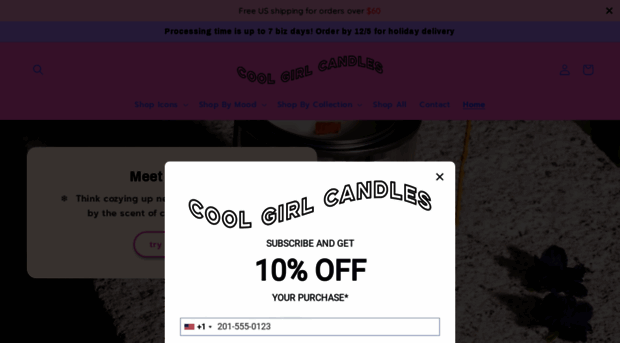 coolgirlcandles.com