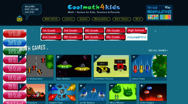 coolmath4kids.net