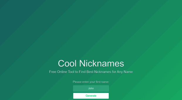 coolnicknames.com