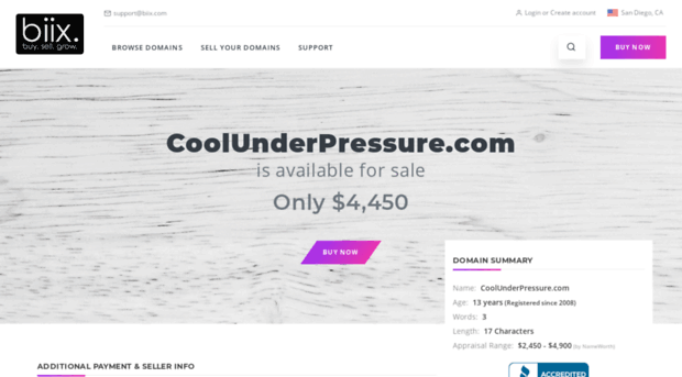 coolunderpressure.com