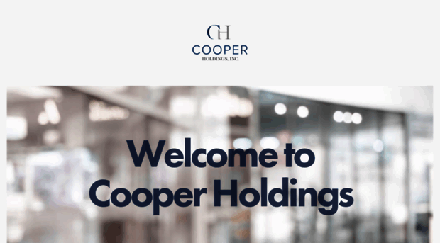 cooperholdingscorp.com