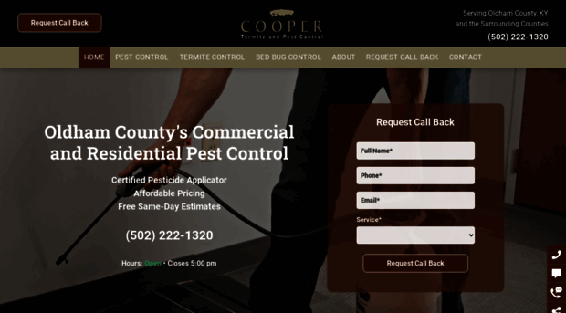 cooperpestcontrolky.com