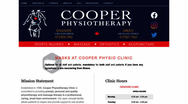 cooperphysio.com