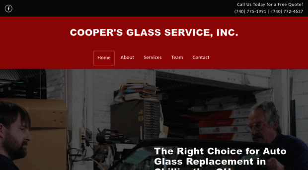 coopersautoglass.com