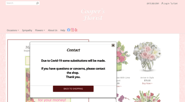 coopersflorist.com