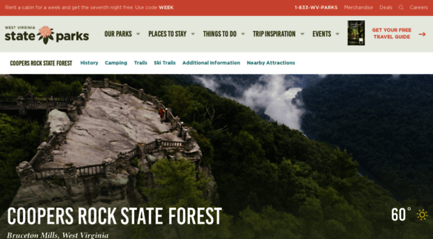 coopersrockstateforest.com