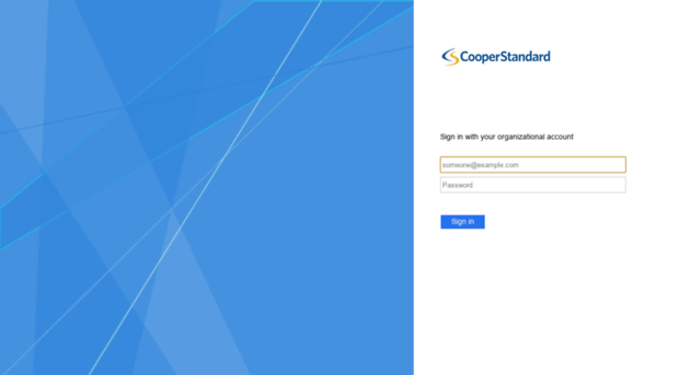 cooperstandard.cherwellondemand.com