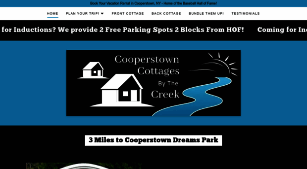 cooperstowncottagesbythecreek.com