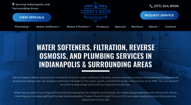 cooperswaterconditioning.com