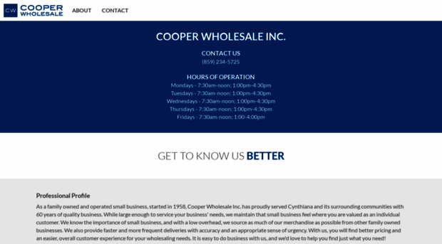 cooperwholesaleinc.com