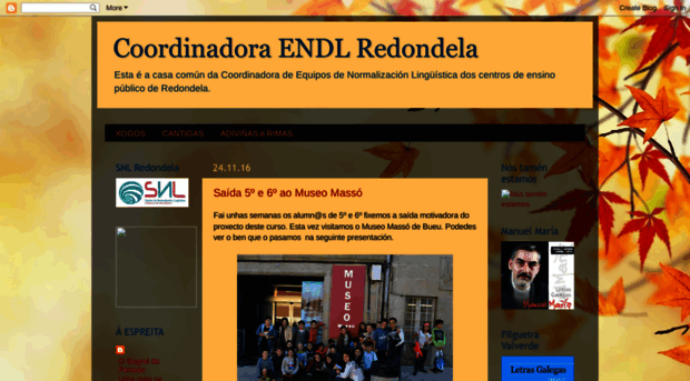 coordinadoraendlredondela.blogspot.com