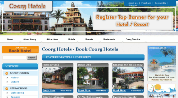 coorghotel.in