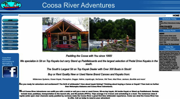 coosariveradventures.com