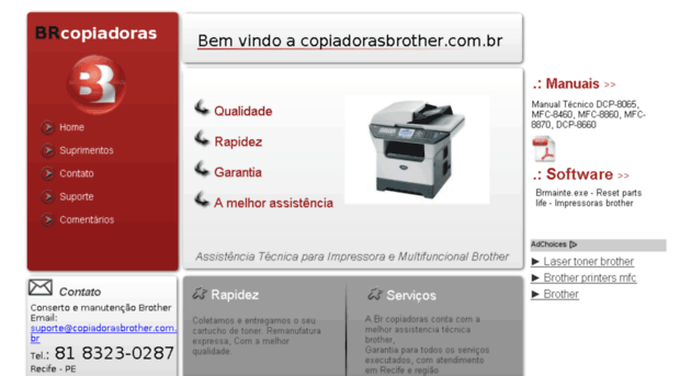 copiadorasbrother.com.br