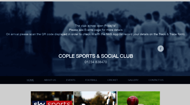 coplesportsandsocialclub.co.uk