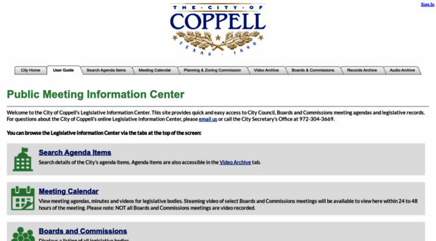 coppell.legistar.com