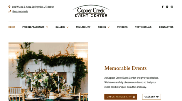 coppercreekeventcenter.com