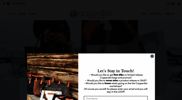 copperdotleather.com