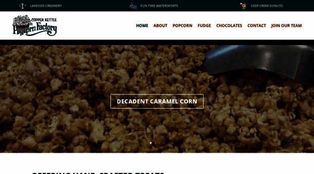 copperkettlepopcornfactory.com