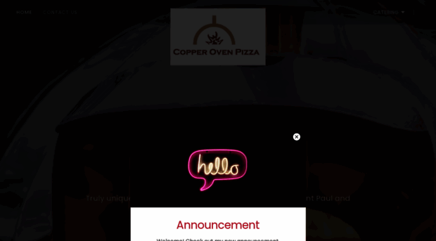 copperovenpizza.com