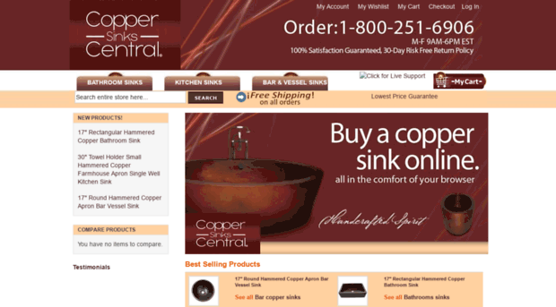 coppersinkscentral.com