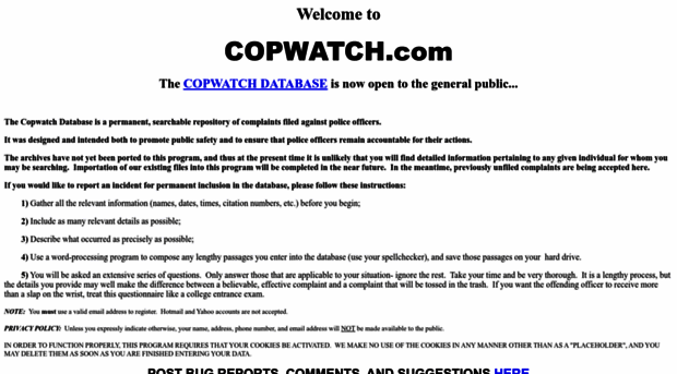 copwatch.com