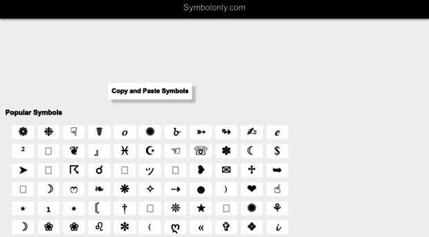 copyandpastesymbol.com