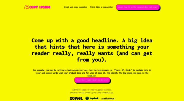 copyipsum.com