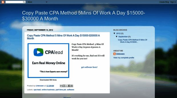 copypastecpamethod.blogspot.com - Copy Paste CPA Method 5Mins Of ...