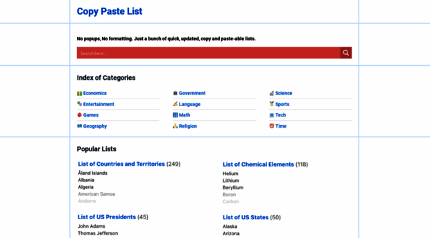 copypastelist.co