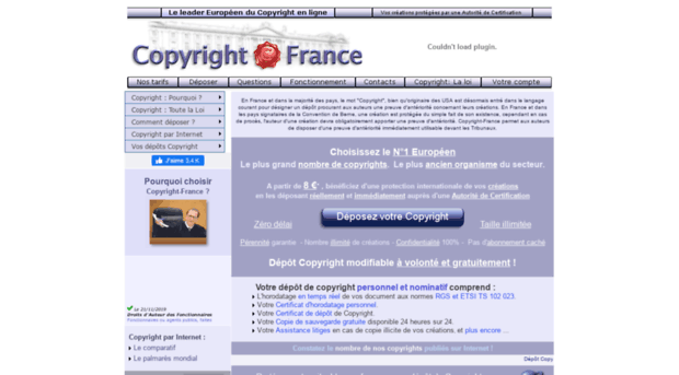 copyright.copyright-france.com