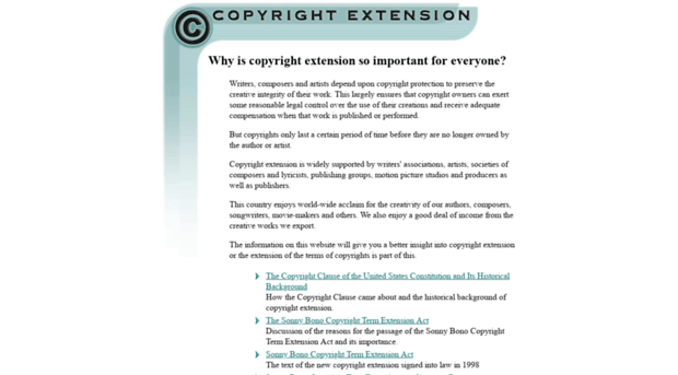 copyrightextension.com