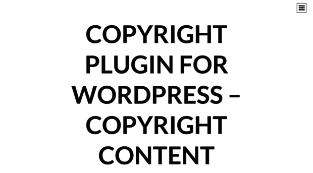 copyrightplugin.wordpress.com