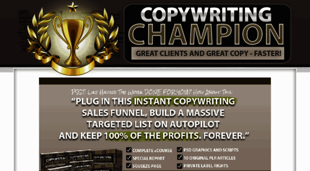 copywritingchampion.com