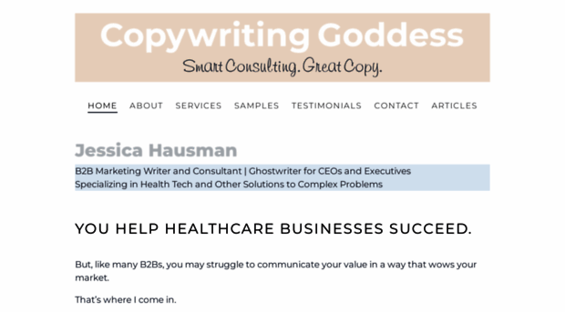 copywritinggoddess.com