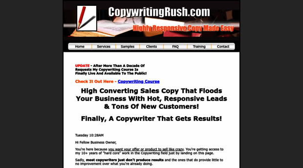copywritingrush.com
