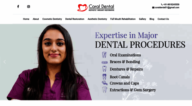 coraldental.in