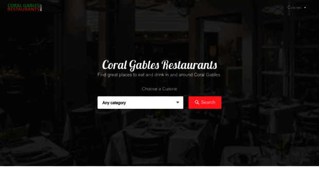 coralgablesrestaurants.com