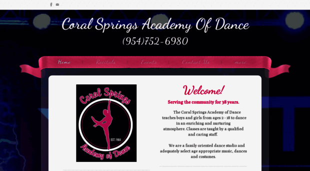 coralspringsacademyofdance.com